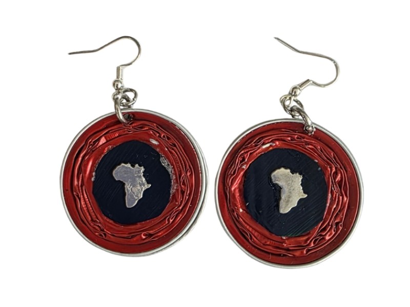 Coffee Pod Africa Earrings